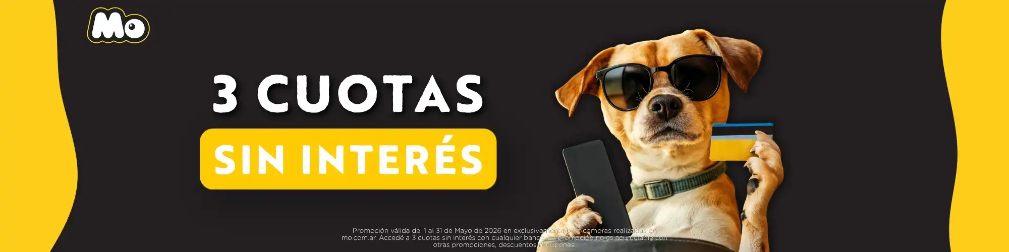 3 cuotas sin interés desk